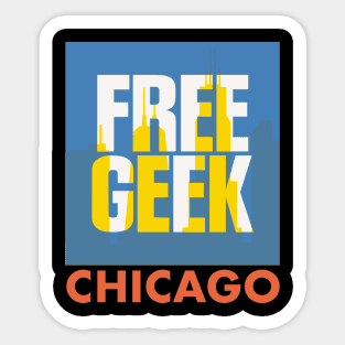 Free Geek Chicago Sticker